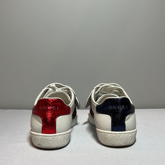 GUCCI Ace Blind for Love Sneakers Size 4.5 - Picture 7 of 15